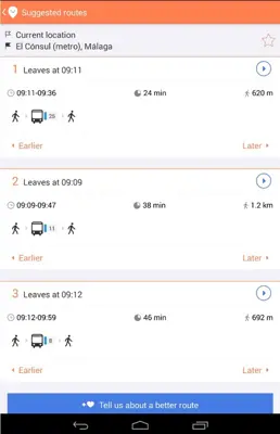 Moovit android App screenshot 2